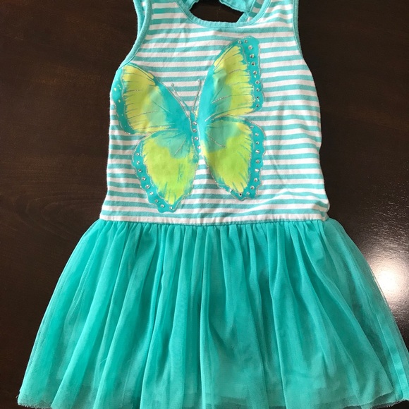 Other - 3T Butterfly Dress with Tutu